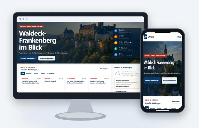 Website-Referenz LWF Live